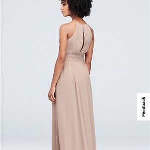 David’s bridal bridesmaid dress